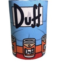 NEW Universal Studios•The Simpsons Duff Beer •Duffman Red-Caped Can Koozie NWT NEW Universal Studios•The Simpsons Duff Beer •Duffman Red-Caped Can Koozie NWT