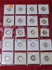 Dealer's Overstock Sheet of 20 UNC/BU 90% SILVER MERCURY DIMES 1941-1943 #T3755