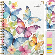 2026 Hardcover Planner 8.5X11 – 14-Month Daily, Weekly, Monthly Organizer with S
