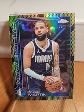 2025-26 Topps Chrome Mavericks Caleb Martin #87 Yellow Basketball Refractor /275