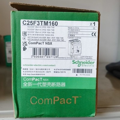 1P New Schneider Electric C25F3TM160 Circuit Breaker