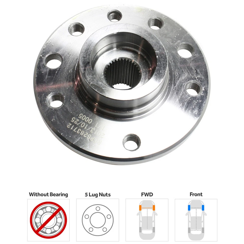 Buje de rueda TrueDrive para Saab 900 9-5 9-3 Saturn L300 L200 LW200 1994-2005 Foto 2 de 4