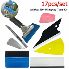 17pcs Window Tinting Tools Kit Auto Car Vinyl Wrap Application Tint Film Gtfplix