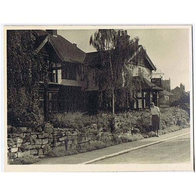 SUTTON ON TRENT The Old England Hotel Vintage Photograph 1954