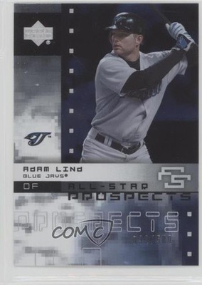 2007 Upper Deck Future Stars All-Star Prospects 33/500 Adam Lind Rookie RC 0z8
