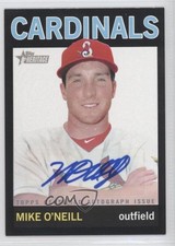 2013 Heritage Minor League Edition Real One Black 18/50 Mike O'Neill Auto 2u6