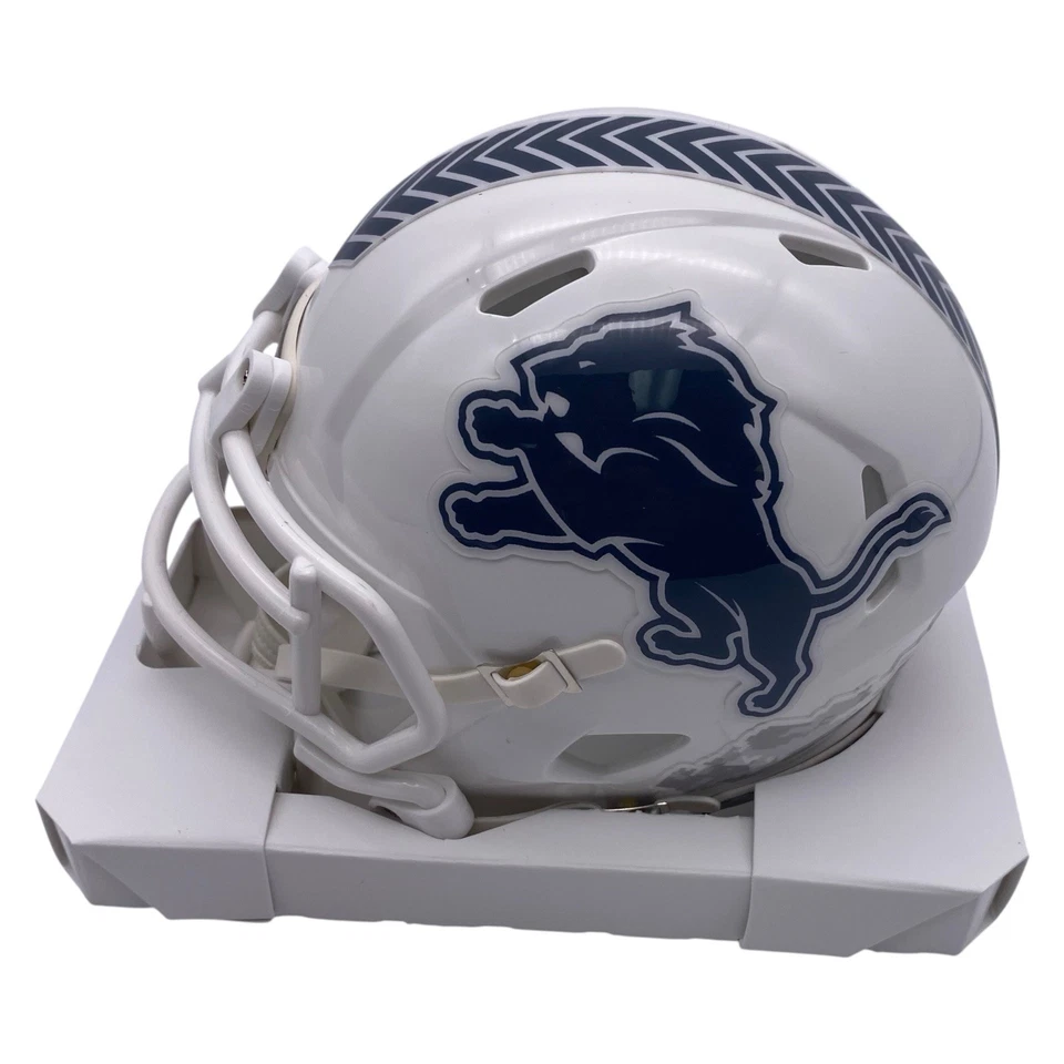 Minicasco firmado por Ndamukong Suh Detroit Lions saludo al servicio BAS alternativo Foto 3 de 4