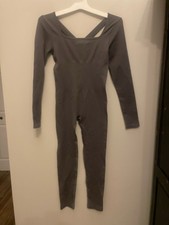 FITTIN Sport Essentials Gray Long Sleeve Unitard Women