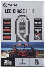 YADA 7 INCH LED CHASE LIGHT 360LM IP67 LM533858 New Sealed