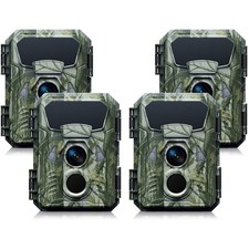 4K Trail Camera 48MP Motion Activated Game Hunting Cam 2" LCD Scouting Wildlife