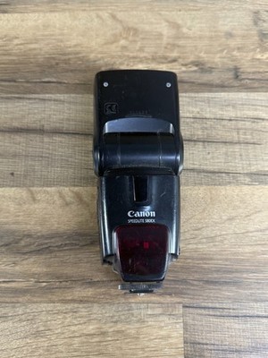 Canon Speedlite 580EX Flash for Canon DSLR - Tested And Working Great Condition