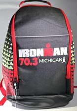 Ironman Bag 70.3 Workout Backpack Michigan Event Triathalon Swim Bike Run