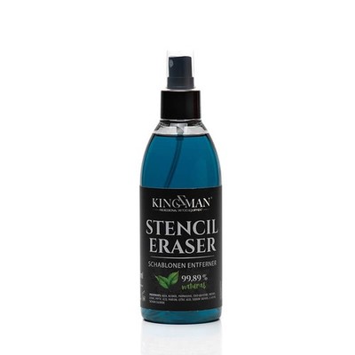 Kingzman  Stencil Eraser 250ml   Schablonen Entferner -Stencil Remover