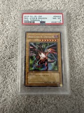 Yugioh Red-Eyes Black Dragon DT01-EN003 Duel Terminal Low Pop PSA 8 NM-Mint
