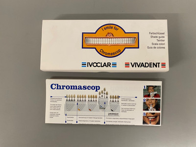 Farbschlüssel Chromascop von Vivadent/Ivoclar