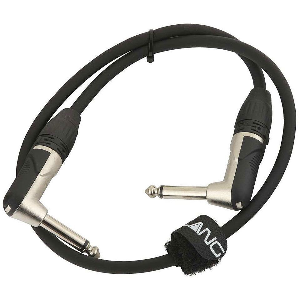 Соединительный кабель Patchkabel Klang Jack длиной 0,6 м с угловым соединительным кабелем NEU