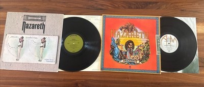 Nazareth LP Lot Exercises BS2639  1972 Gatefold Green Label Rampant SP3641 VG+