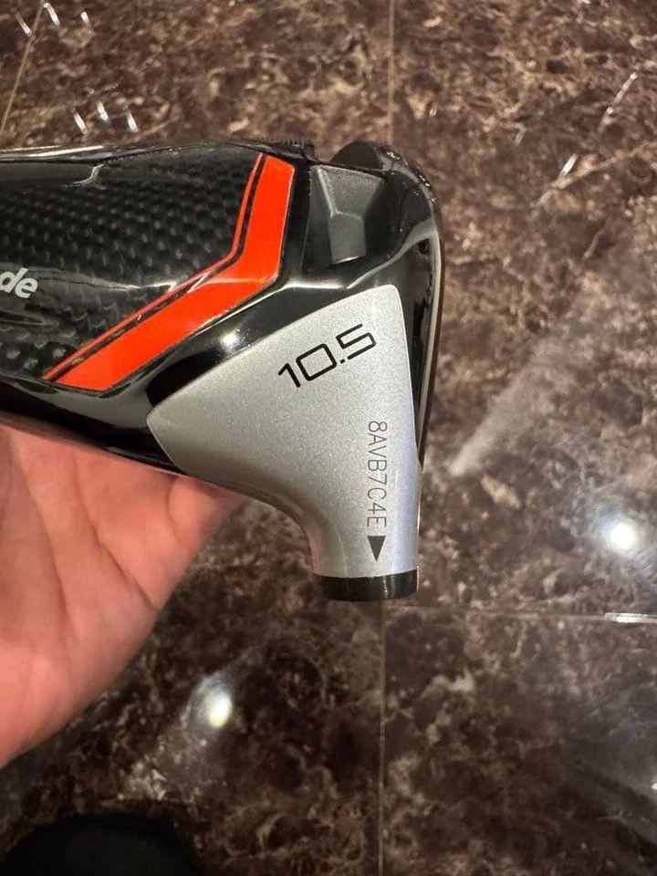 TaylorMade M6 10.5° Driver Head Only Right Handed Golf Club From Japan - Image 3 of 4