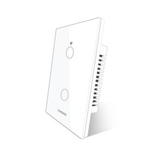 Smart Matter Light Switch, ZINDRA 2.4G WiFi Touch Wall Switch (Neutral Wire R...