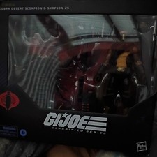 G.I. Joe Classified Series -Cobra Desert Scorpion & SKRP10N-25 - Free Shipping