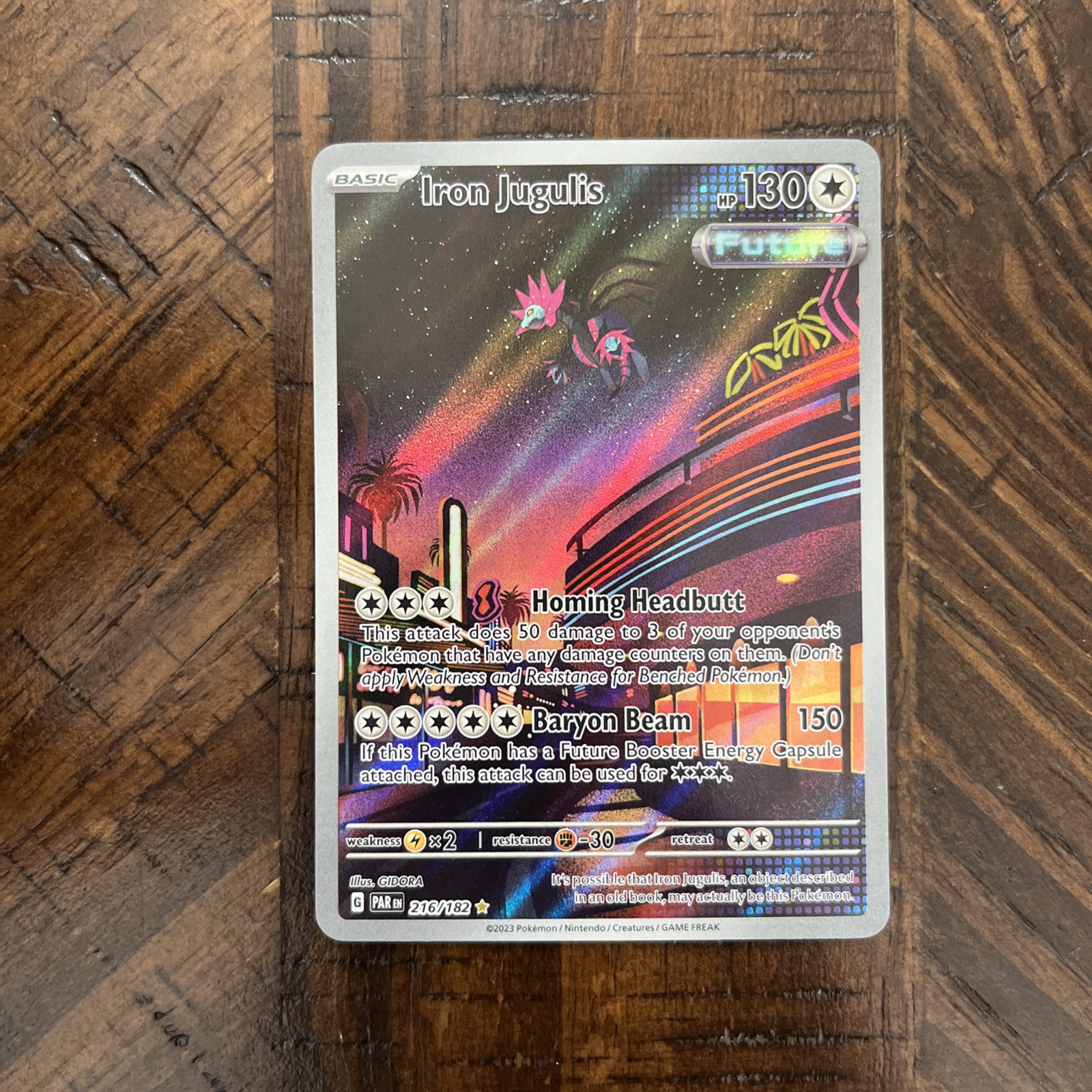 Iron Jugulis 216/182 Sv04: Paradox Rift Holo