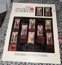 The Prairie Schooler Father Christmas Cross Stitch Pattern