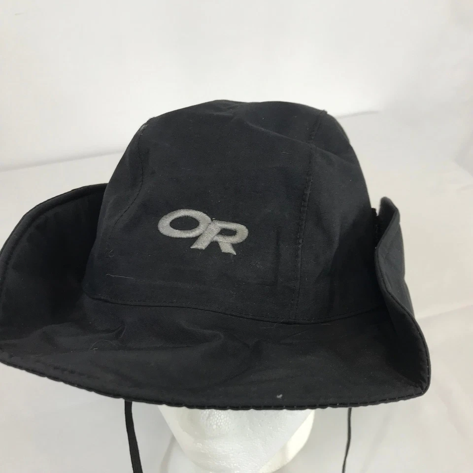 Outdoor Research OR Gore-Tex Boonie Sombrero Gorra Cubo Negro Talla Grande Foto 2 de 4