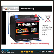 Battery fits SUBARU WRX BRZ FORESTER LEVORG XV LEGACY SUMO SVX 005L New