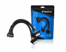 OBD2 Splitter 16 Pin OBD II Splitter Extension 1x and 2X Female Extension Cab...