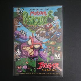 Attack of the Mutant Penguins - Original Official Atari Jaguar Console Game