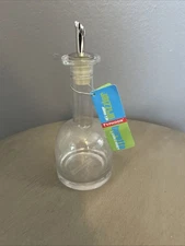 TYPHOON OIL AND VINEGAR CLEAR GLASS DIZZLER, NEW