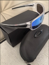 OAKLEY Turbine Rotor Sunglasses Polished Clear/Prizm Sapphire OO9307-1032