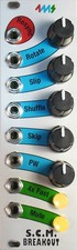 4MS SHUFFLING CLOCK MULTIPLIER v2 SCM BREAKOUT : NEW : DETROIT MODULAR 