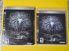 Spider-Man 3 Collector's Edition Ps3 with lenticular card CIB Tested and Works
