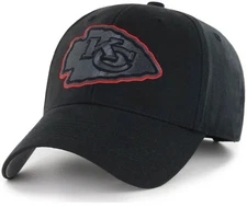 KANSAS CITY CHIEFS HAT MVP AUTHENTIC NFL FOOTBALL BLACK GRAY RED ADJUSTABLE CAP