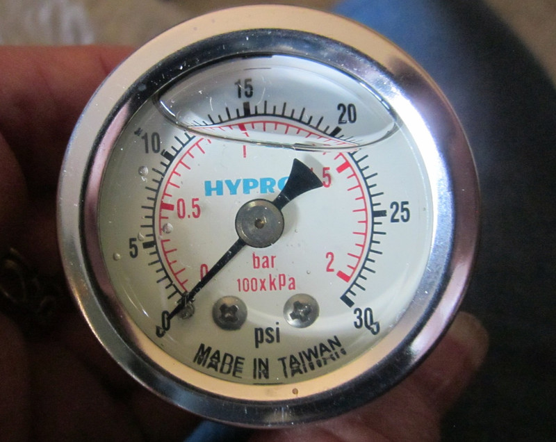 NEW in Box HYPRO Glycerine Filled Pressure Gauge,  400 PSI  (100xkPa)