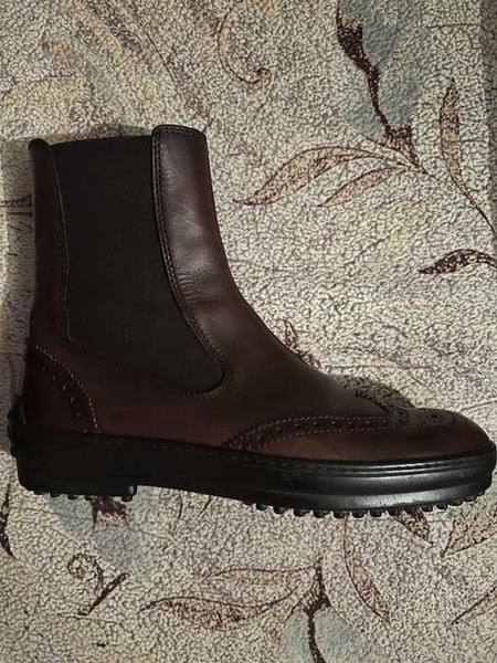 Women Tod's Boots Brown 38