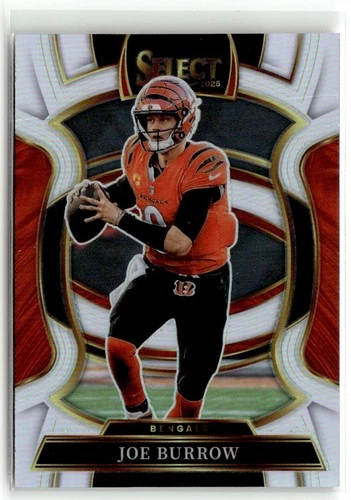 2025 Panini Select Silver Prizm Joe Burrow #57