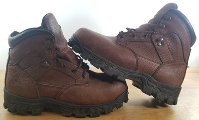 Rocky Alpha Force 6  RKK0190 Brown Steel Toe Boot Size Mens 9.5 W