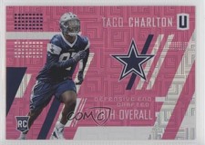 2017 Panini Unparalleled Class of Rookie Pink 13/299 Taco Charlton #241 iu7