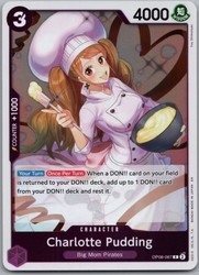 Charlotte Pudding (Reprint) OP08-067 Foil Rare - Premium Booster The Best Vol. 2