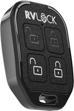 RV Remote 4-Button Key Fob for RVLock Keyless Handles, Wireless black