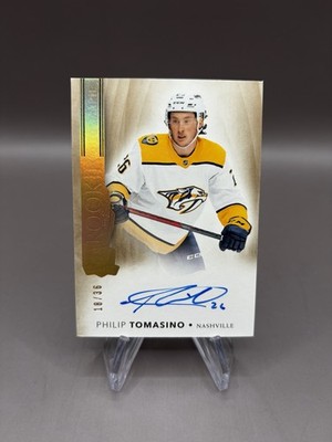 2021 The Cup Rookie Gold Spectrum Foil Variation 18/36 Philip Tomasino Auto
