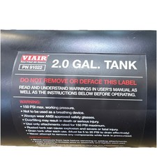 Viair 2.0 Gallon Tank 6 Ports 150 Psi Rated 91022