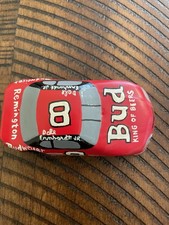 H O Scale 8 Budweiser Hand Painted Slot Car Body Only.  white Plastic 