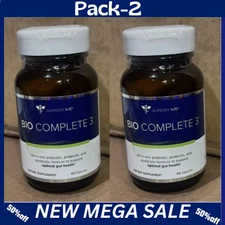 Gundry MD Bio Complete 3 Supplement 60 Capsules Optimal Gut Health, 2pack