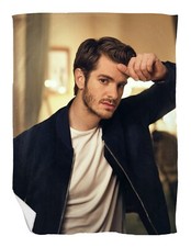 Andrew Garfield Large Flannel Blanket 150 X 200cm 60  X 78  