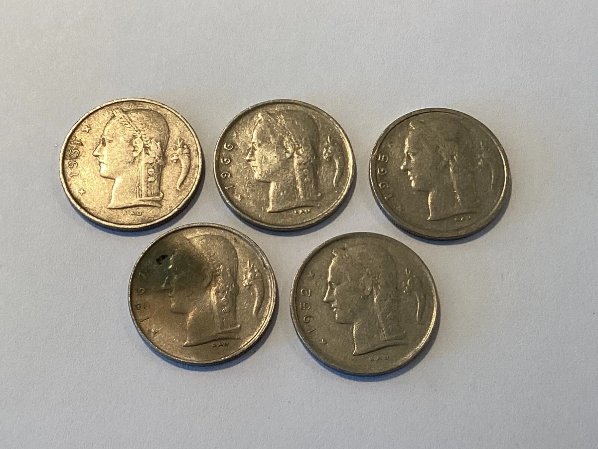 1951 Belgian Coins for sale | eBay