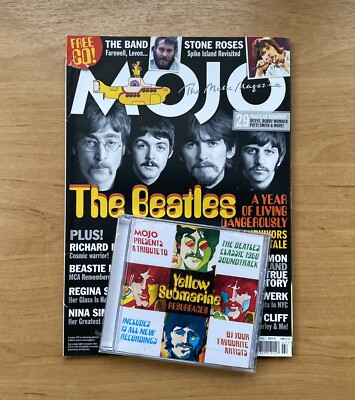 MOJO MAGAZINE July 2012 Beatles, Beastie Boys, Yellow Submarine Resurfaces CD,