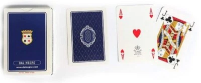 Carte Bridge Poker San Marco A1 Blu Triplex Dal Negro 3006 Nuove Mint New